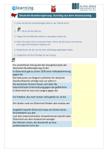 Ausstieg aus dem Atomausstieg