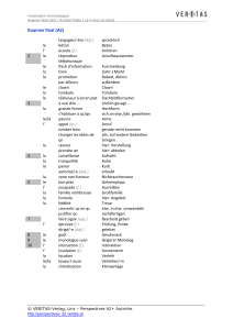 Vocabulaire chronologique Examen final (A2) / Activité finale / La