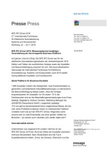 Presse Press Seite Page 2 Mesago Messemanagement GmbH
