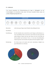 V4 – Farbkreisel - Unterrichtsmaterialien Chemie