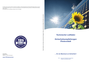 Technischer Leitfaden-Sicherheitsempfehlungen Photovoltaik (2).indd
