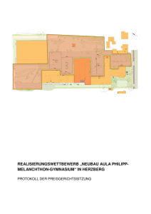 REALISIERUNGSWETTBEWERB „NEUBAU AULA PHILIPP