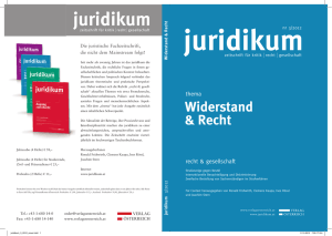 juridikum juridikum - Juridikum: Zeitschrift für Kritik