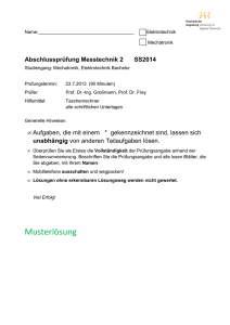 Musterlösung - HS Augsburg