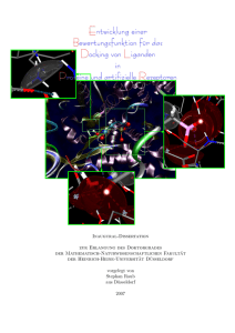 Inaugural-Dissertation zur Erlangung des Doktorgrades der