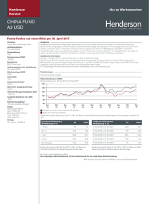 china fund a2 usd - Henderson Global Investors