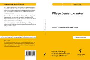 Pflege Demenzkranker