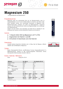Magnesium 250 - SportBuck.com