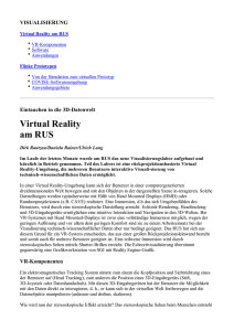 Virtual Reality am RUS