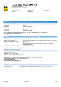 eni i-Ride Moto 15W-50