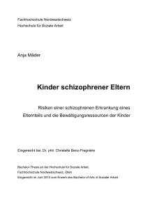 Kinder schizophrener Eltern