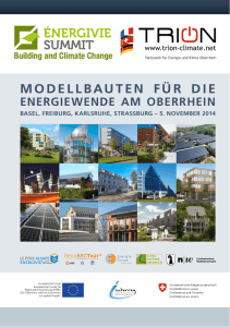 Modellbauten für die Energiewende am Oberrhein - TRION