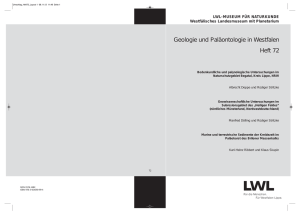 Geologie und Paläontologie in Westfalen Heft 72