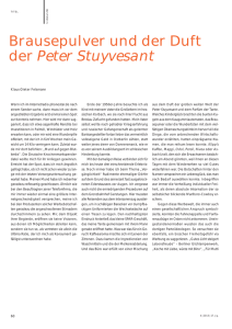 Brausepulver und der Duft der Peter Stuyvesant