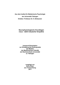 Neurophysiologische Grundlagen visuo