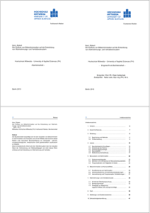 Kern, Robert Der Einfluss von Bildschirmmedien auf die