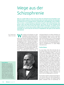 Wege aus der Schizophrenie