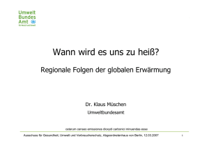 Wann wird es uns zu heiß? - Abgeordnetenhaus von Berlin