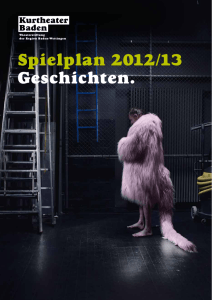Spielplan 2012/13 Geschichten.