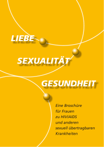 LIEBE SEXUALITäT GESUNDHEIT