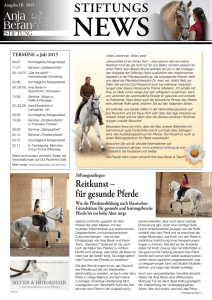 Newsletter Ausgabe III 2015