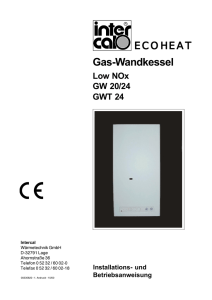 MBA ECOHEAT Gas GW20-24 GWT24