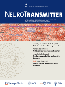 NeuroTransmitter vom März 2015