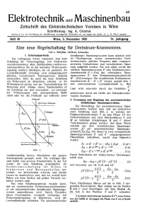 Elektrotechnik und Maschinenbau