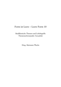 Form ist Leere – Leere Form 10