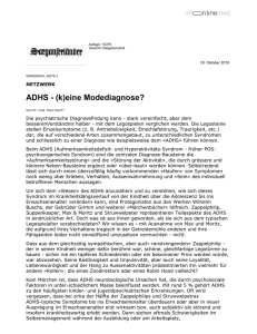 ADHS - Psych.ch