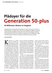 Generation 50-plus - Spektrum der Wissenschaft