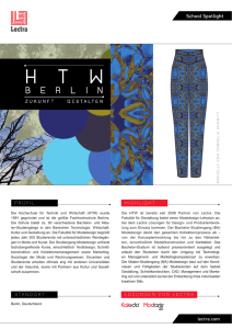 HTW BERLIN School Spotlight