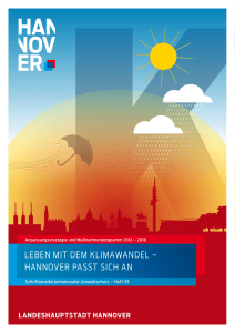 Leben mit dem KLimawandeL – Hannover passt sicH