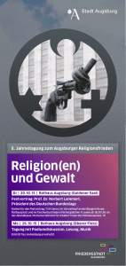 Religion(en) und Gewalt