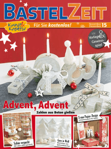 Bastelzeit Magazin November / Dezember