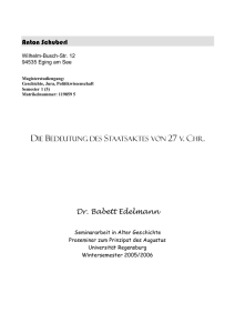 Anton Schuberl Dr. Babett Edelmann