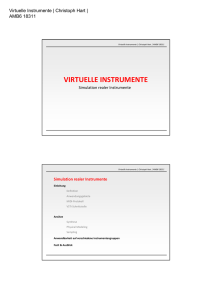 virtuelle instrumente