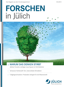 (PDF / 4 MB) - Forschungszentrum Jülich GmbH