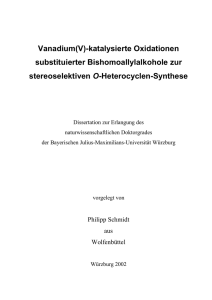 Vanadium(V)-katalysierte Oxidationen