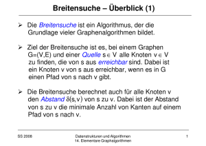 Breitensuche – Überblick (1)