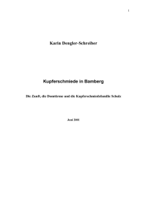 Karin Dengler-Schreiber Kupferschmiede in Bamberg