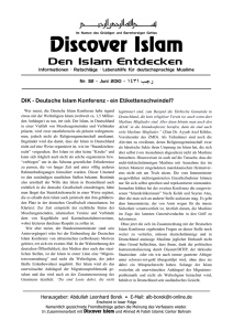 - Deutsche Muslim Liga eV