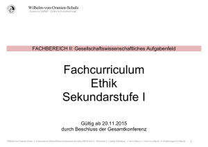 Fachcurriculum Physik – Magnetismus