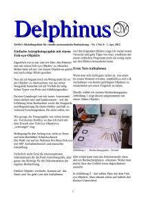 Delphinus No. 1/2012 - Visuelle Beobachtungen
