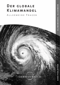 Arbeitsblätter für den Unterricht: Klimawandel