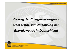 Margit Jung - Energiewende in Deutschland
