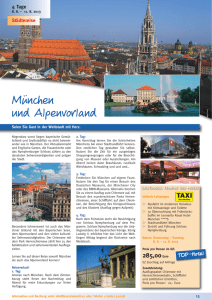 München und Alpenvorland