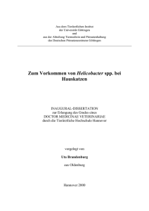 Inhaltsverzeichnis - TiHo Bibliothek elib