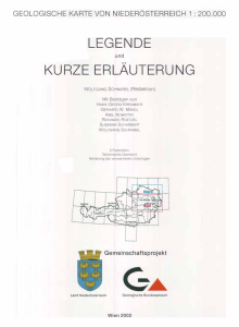 legende kurze erlauterung - Geologische Bundesanstalt