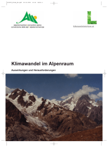 PLANALP_Klimawandel im Alpenraum